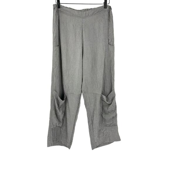 Alembika Striped Pull On Pocket Pants Sz 3 - Picture 1 of 5